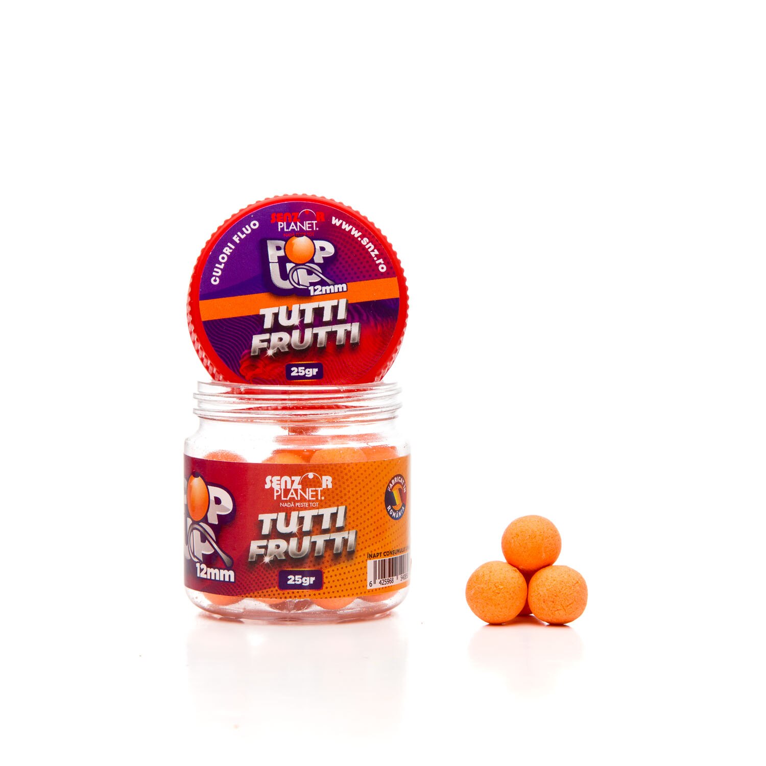 Pop-Up Aroma Tutti Frutti, Diametru 12mm, Greutate 25g