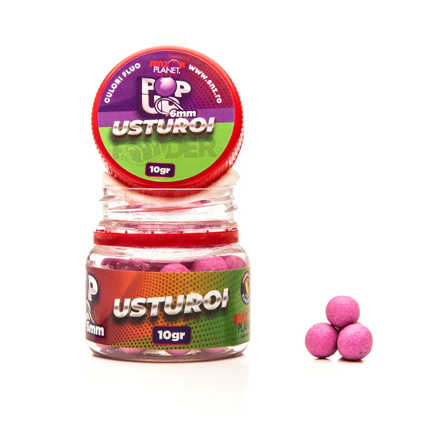 Pop-Up Aroma Usturoi, Diametru 6mm, Greutate 10g, Culoare Mov