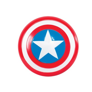 Scut Captain America clasic, plastic, rosu, 31 cm Scut Captain America clasic, plastic, rosu, 31 cm