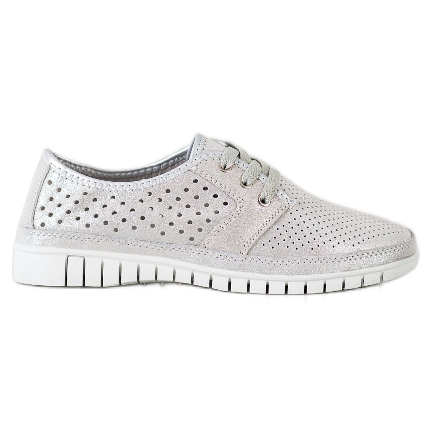 Pantofi dama, Kylie, BM80026, Gri, 36 EU