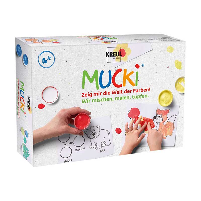 Set 5 x 50 ml culori, C. Kreul, Mucki, Pictam amestecam