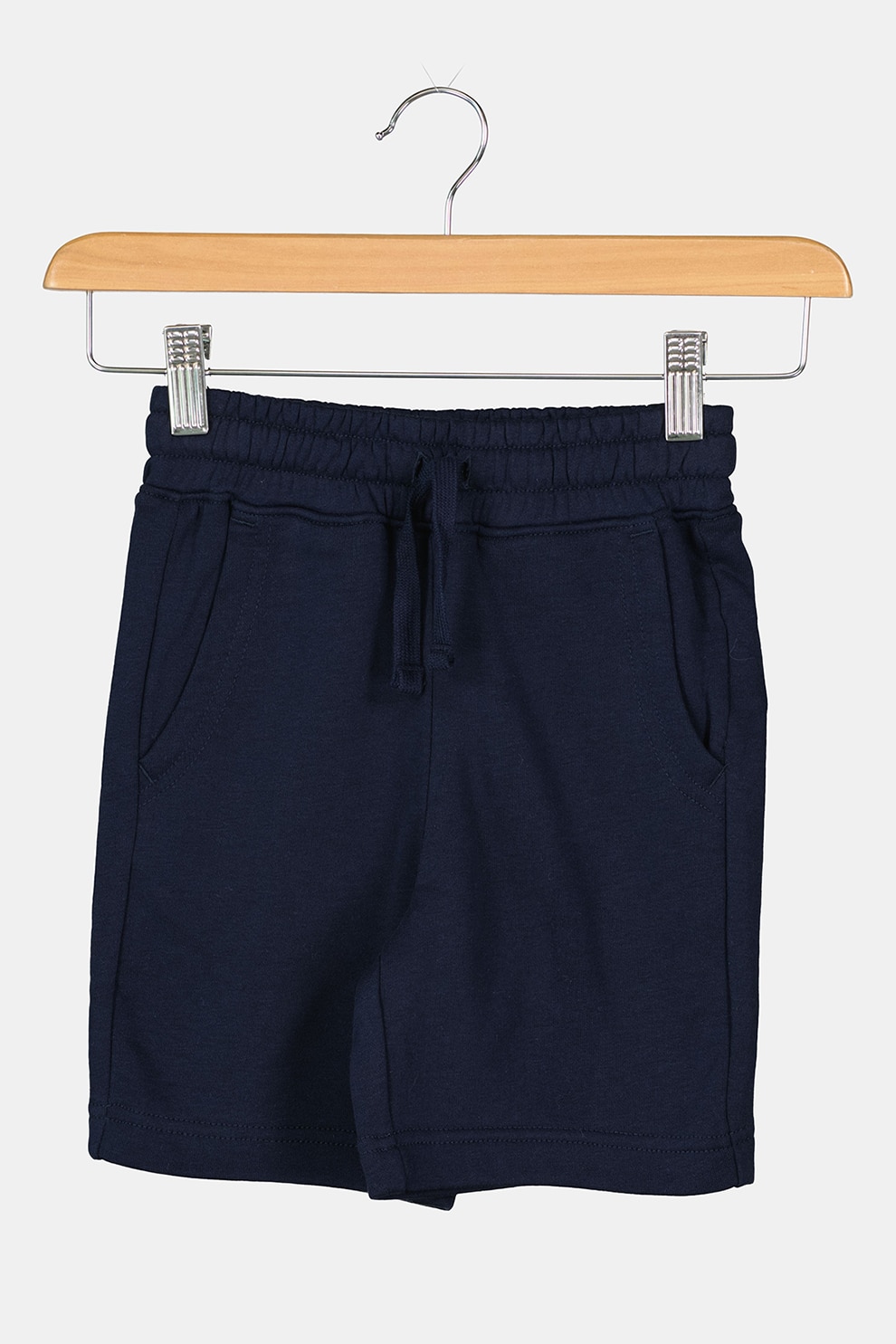 GAP, Pantaloni scurti sport cu snur in talie, Bleumarin inchis