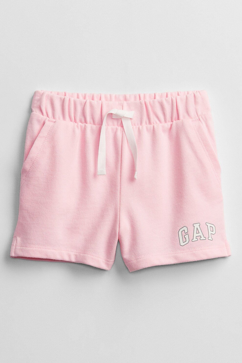 GAP, Pantaloni scurti din jerseu cu snur, Roz pastel