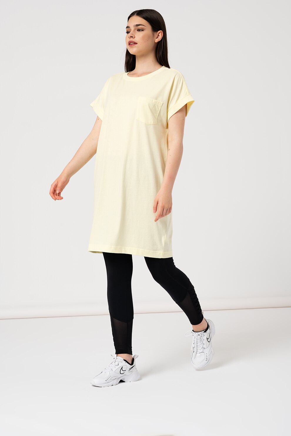 GAP, Rochie-tricou de bumbac, Galben