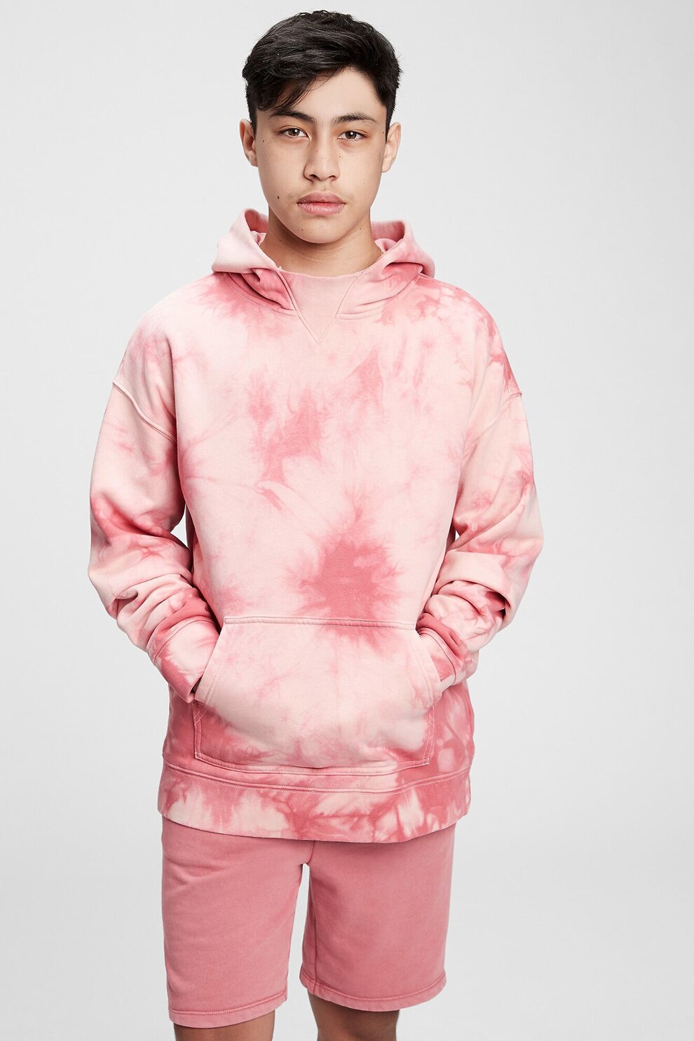 GAP, Hanorac cu model tie-dye, Roz
