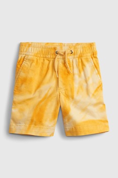 GAP, Pantaloni scurti cu snur in talie, Galben GAP, Pantaloni scurti cu snur in talie, Galben