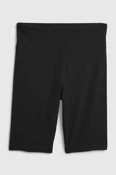 GAP, Bermude din jerseu cu banda elastica in talie, Negru GAP, Bermude din jerseu cu banda elastica in talie, Negru