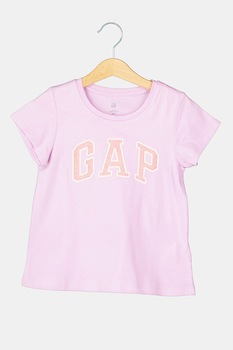 GAP, Tricou cu imprimeu logo, Lila GAP, Tricou cu imprimeu logo, Lila