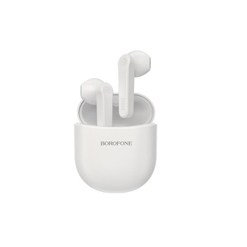 Casti Bluetooth Borofone, BE49 Serenity, Alb Casti Bluetooth Borofone, BE49 Serenity, Alb