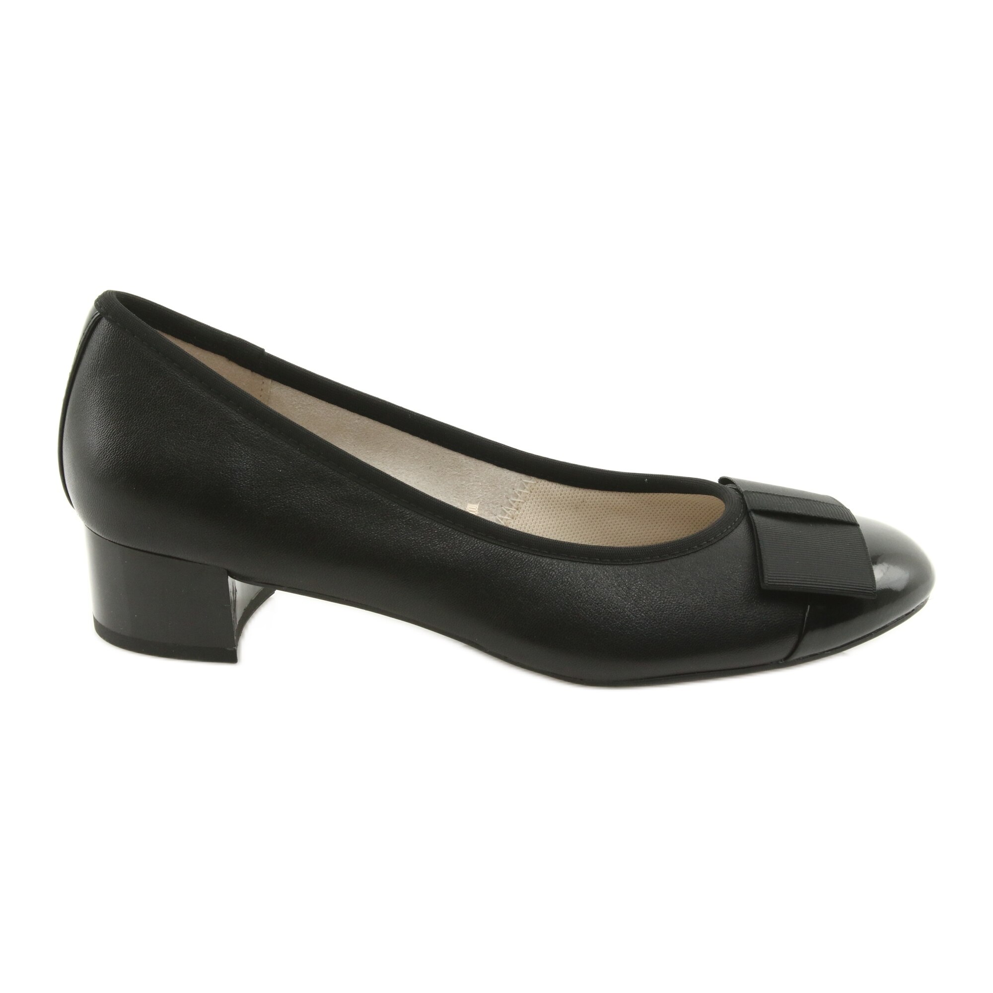 Ghete dama Caprice, BM55201, negru