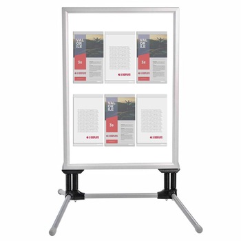 Panou Stradal Wind-On JJ DISPLAYS rezistent la vant cu 6 inserturi nano displays Panou Stradal Wind-On JJ DISPLAYS rezistent la vant cu 6 inserturi nano displays
