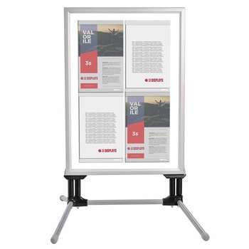 Panou Stradal Wind-On JJ DISPLAYS rezistent la vant cu 4 inserturi nano displays Panou Stradal Wind-On JJ DISPLAYS rezistent la vant cu 4 inserturi nano displays