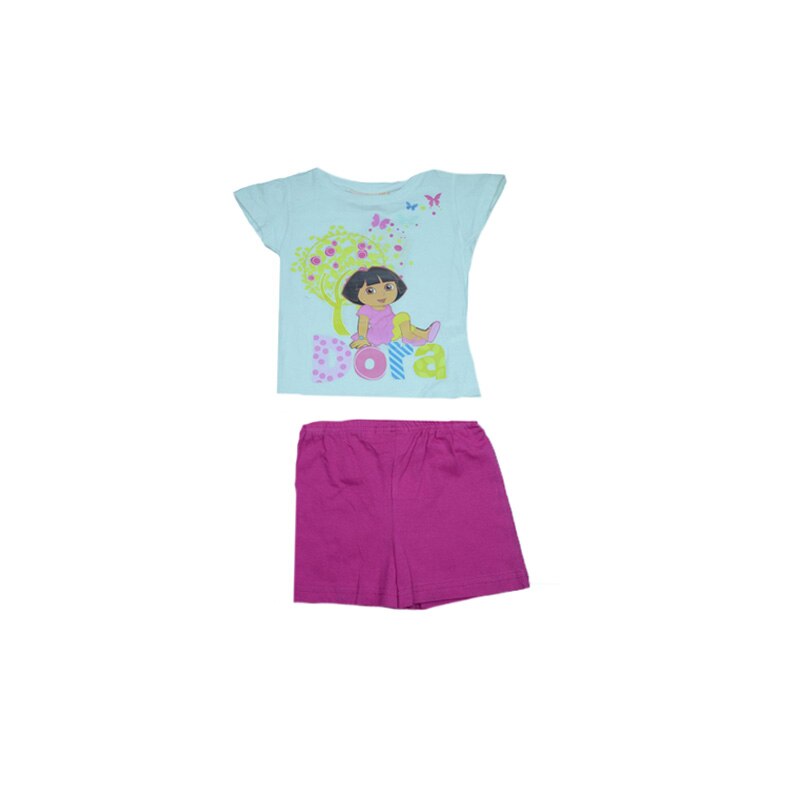 Compleu 2 piese de vara pentru fete Disney NT04-A, Multicolor 88 cm