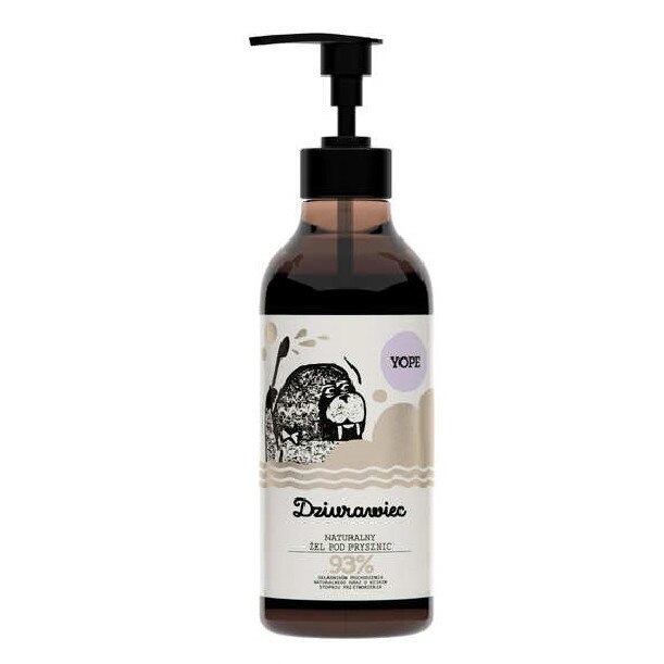 Gel de dus Yope, Efect hidratant, 400 ml