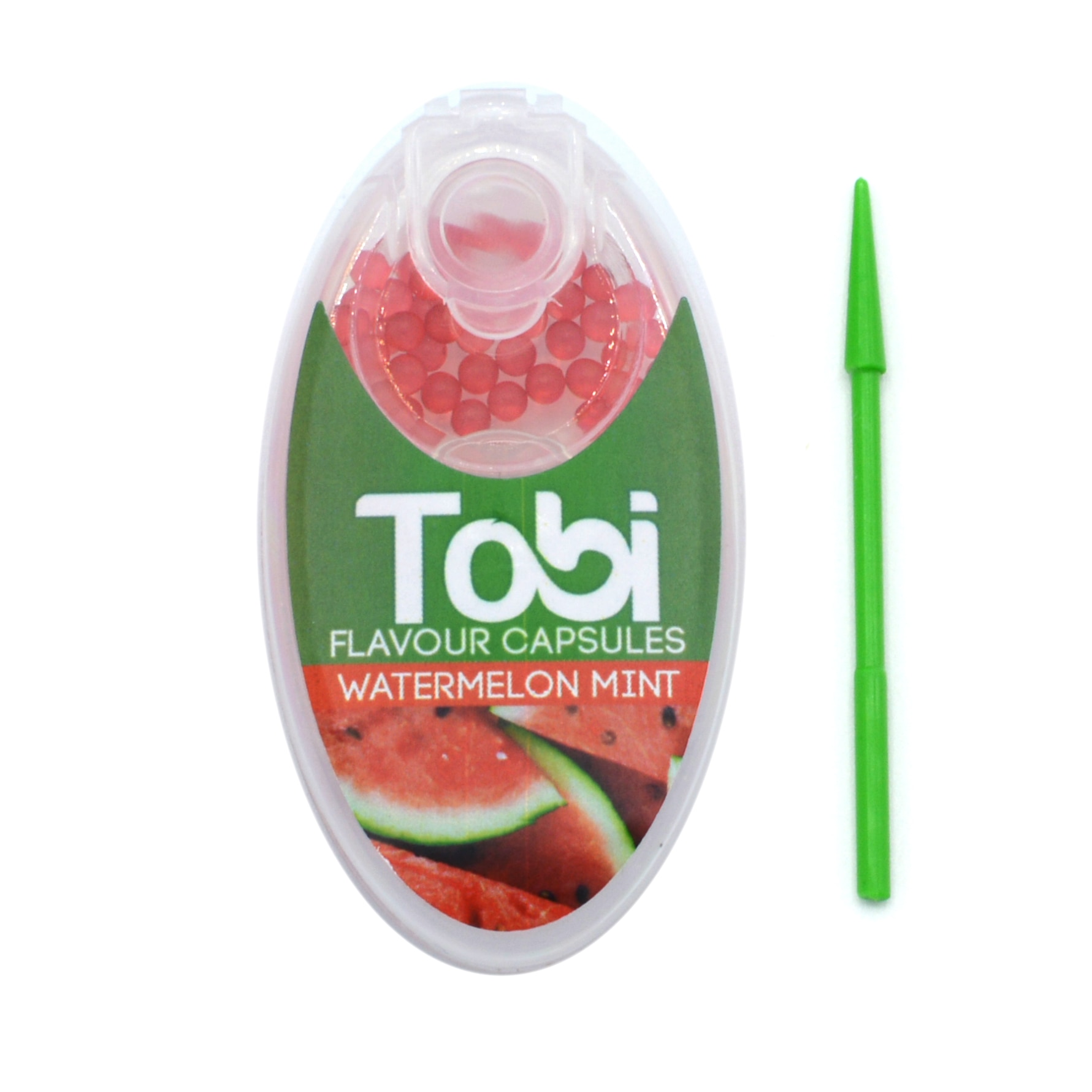 Set capsule aromatizante Tobi, Watermelon Mint, 100 buc.