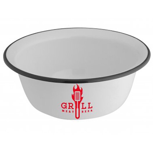 Bol otel emailat cassatex, aprox.16 cm , model grill