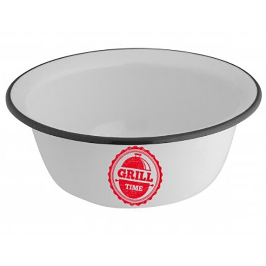 Bol otel emailat cassatex, aprox.16 cm , model grill time