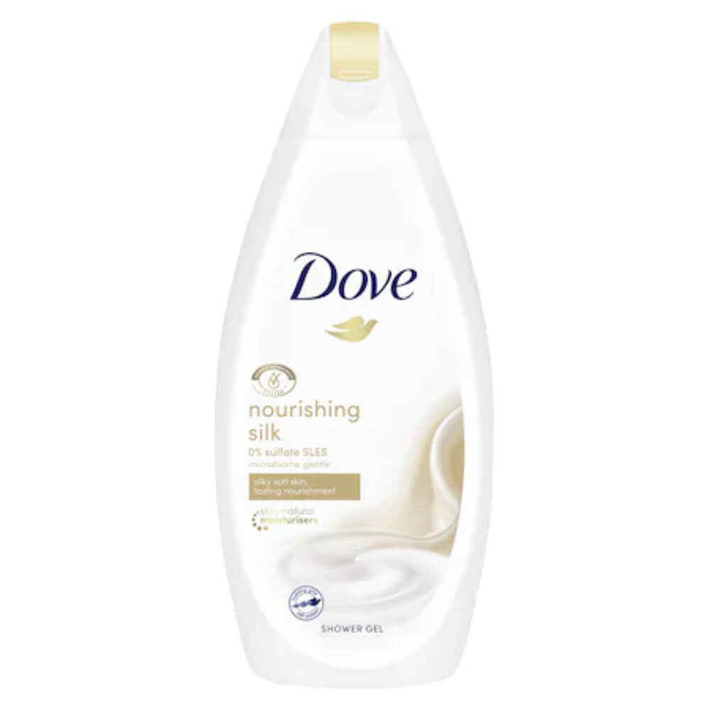 Gel de Dus DOVE Silk Glow, 250 ml
