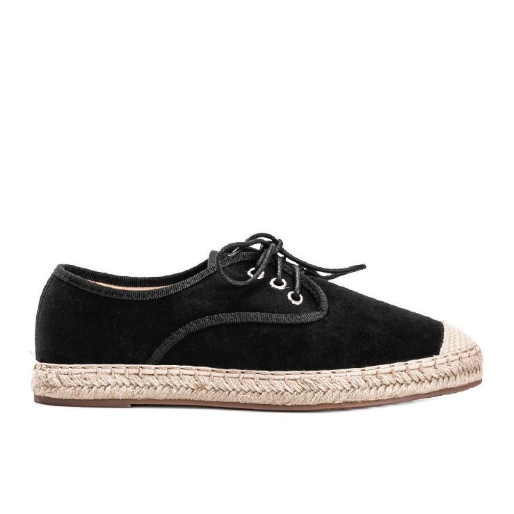 Espadrile pentru femei Inna marka, BM109234, negru