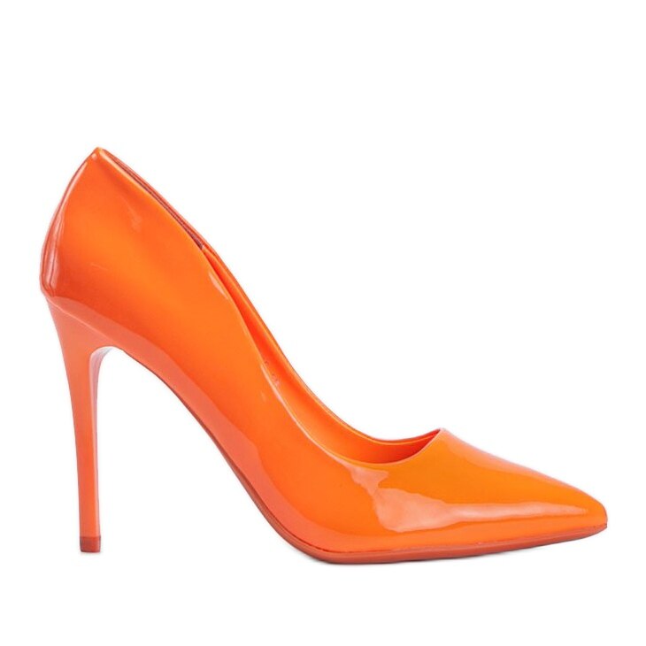 Pantofi dama, Inna marka, BM110469, Portocaliu, 36 EU
