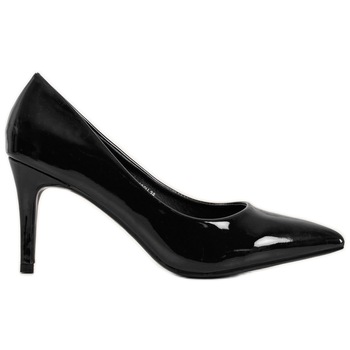 Pantofi dama, Small Swan, BM89799, Negru, 36 EU Pantofi dama, Small Swan, BM89799, Negru, 36 EU