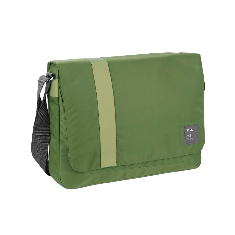 Geanta laptop Messenger Signal, verde