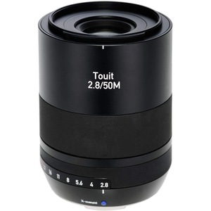 Obiectiv macro Zeiss Touit 50mm f/2.8 pentru FujiFilm X-mount, APS-C, Black