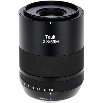 Obiectiv macro Zeiss Touit 50mm f/2.8 pentru FujiFilm X-mount, APS-C, Black Obiectiv macro Zeiss Touit 50mm f/2.8 pentru FujiFilm X-mount, APS-C, Black