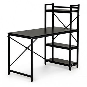 Masa de birou cu 4 rafturi modernhome hg-04, 120 x 64 cm Masa de birou cu 4 rafturi modernhome hg-04, 120 x 64 cm