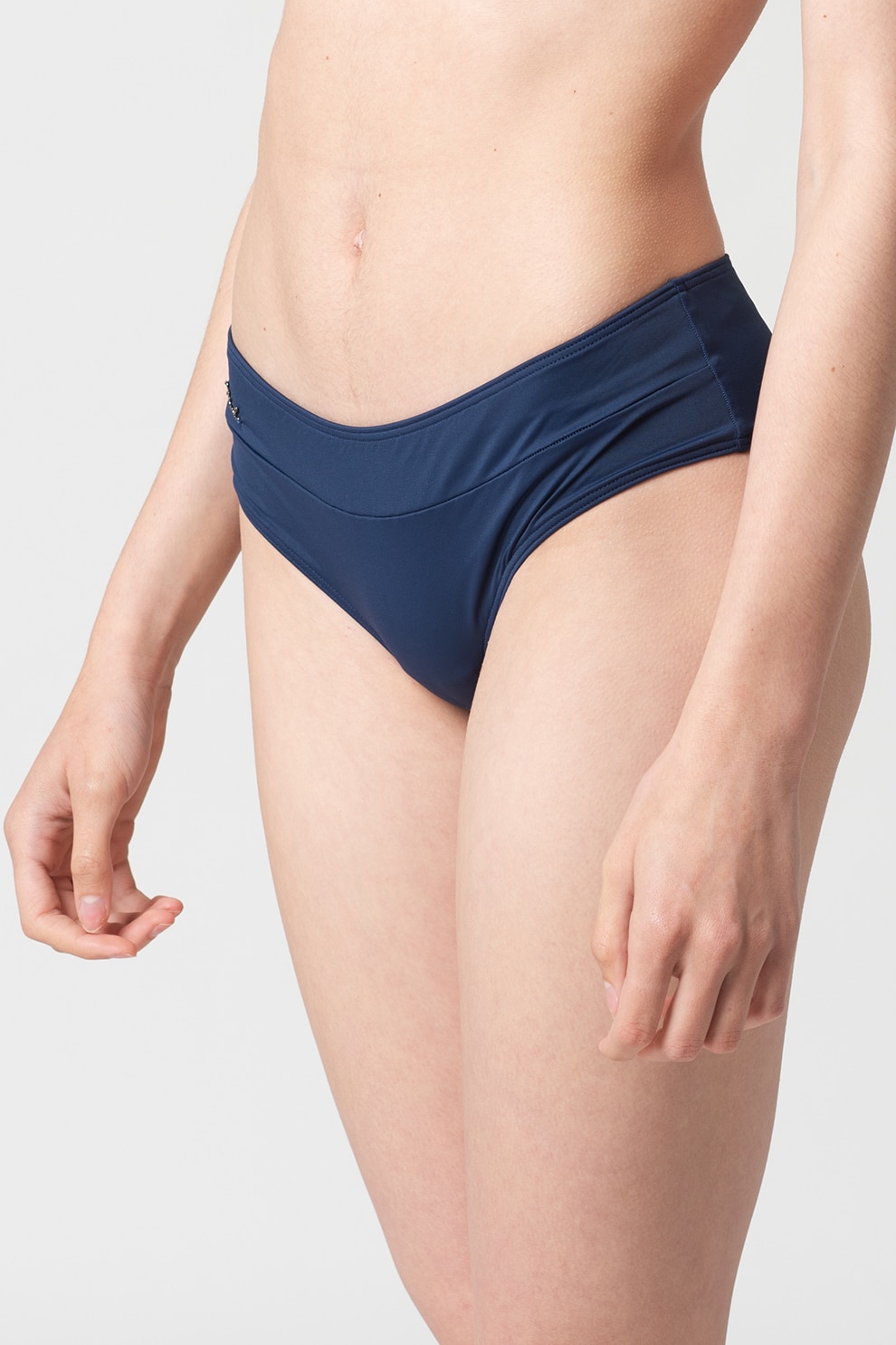 Karl Lagerfeld, Slip hipster cu logo, Bleumarin