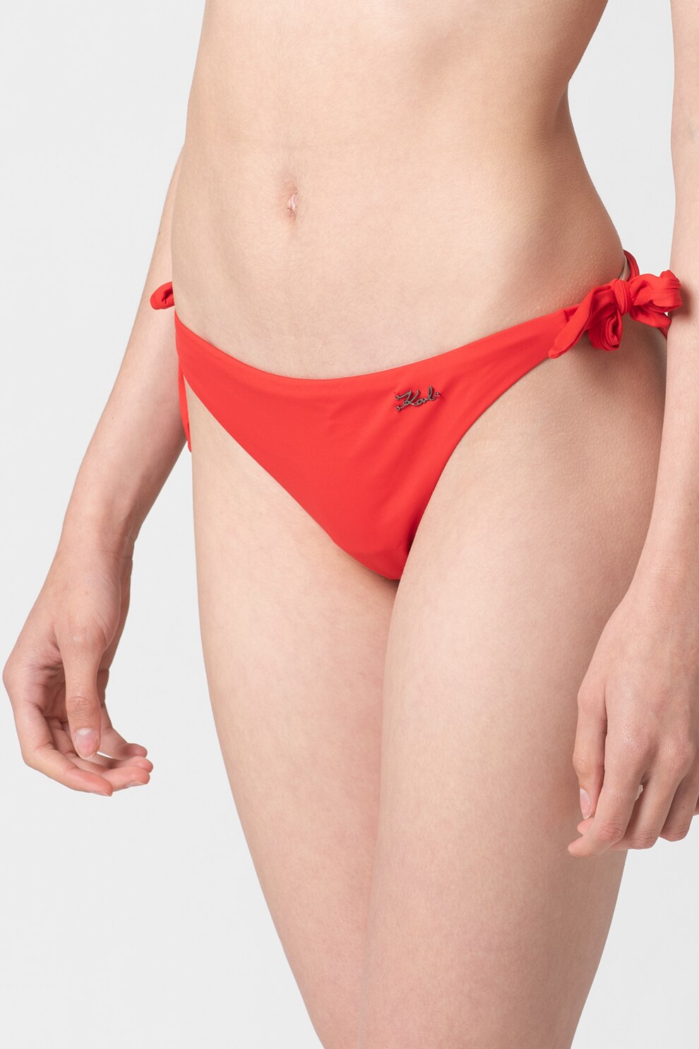Karl Lagerfeld, Slip cu logo, Rosu