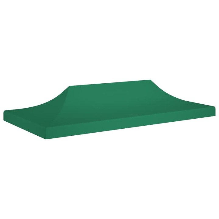 Покривало за парти шатра vidaXL, 6x3 м, зелено, 270 г/м², 5.15 kg