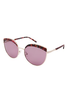 POLAR, Ochelari de soare cat-eye polarizati Bloom, Auriu, 60-20-140 Standard POLAR, Ochelari de soare cat-eye polarizati Bloom, Auriu, 60-20-140 Standard