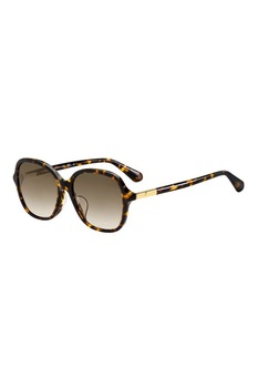 KATE SPADE, Ochelari de soare butterfly polarizati Brylee, Maro, 56-17-145 Standard KATE SPADE, Ochelari de soare butterfly polarizati Brylee, Maro, 56-17-145 Standard