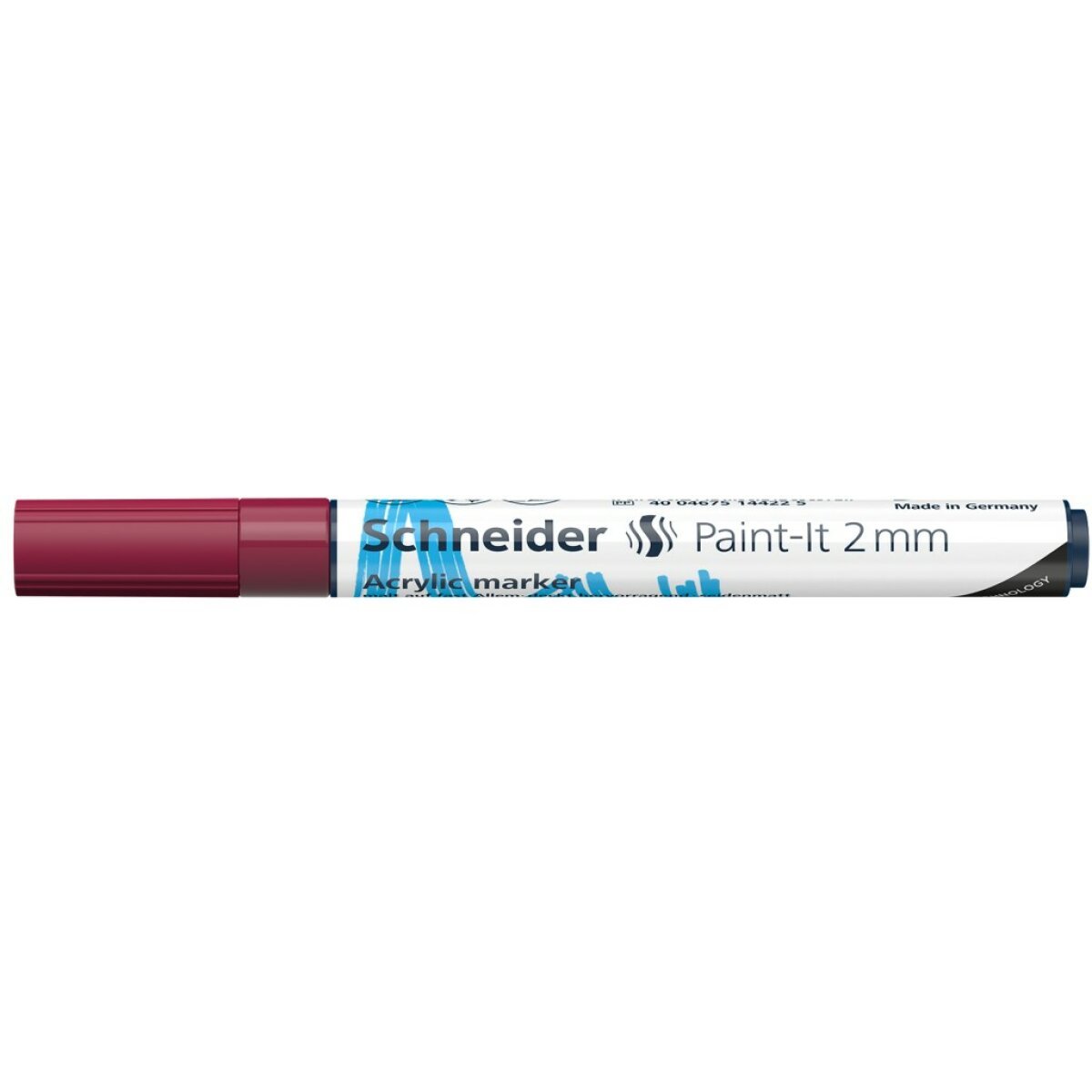 Marker cu vopsea acrilica Paint-It 310 2 mm Schneider Visiniu