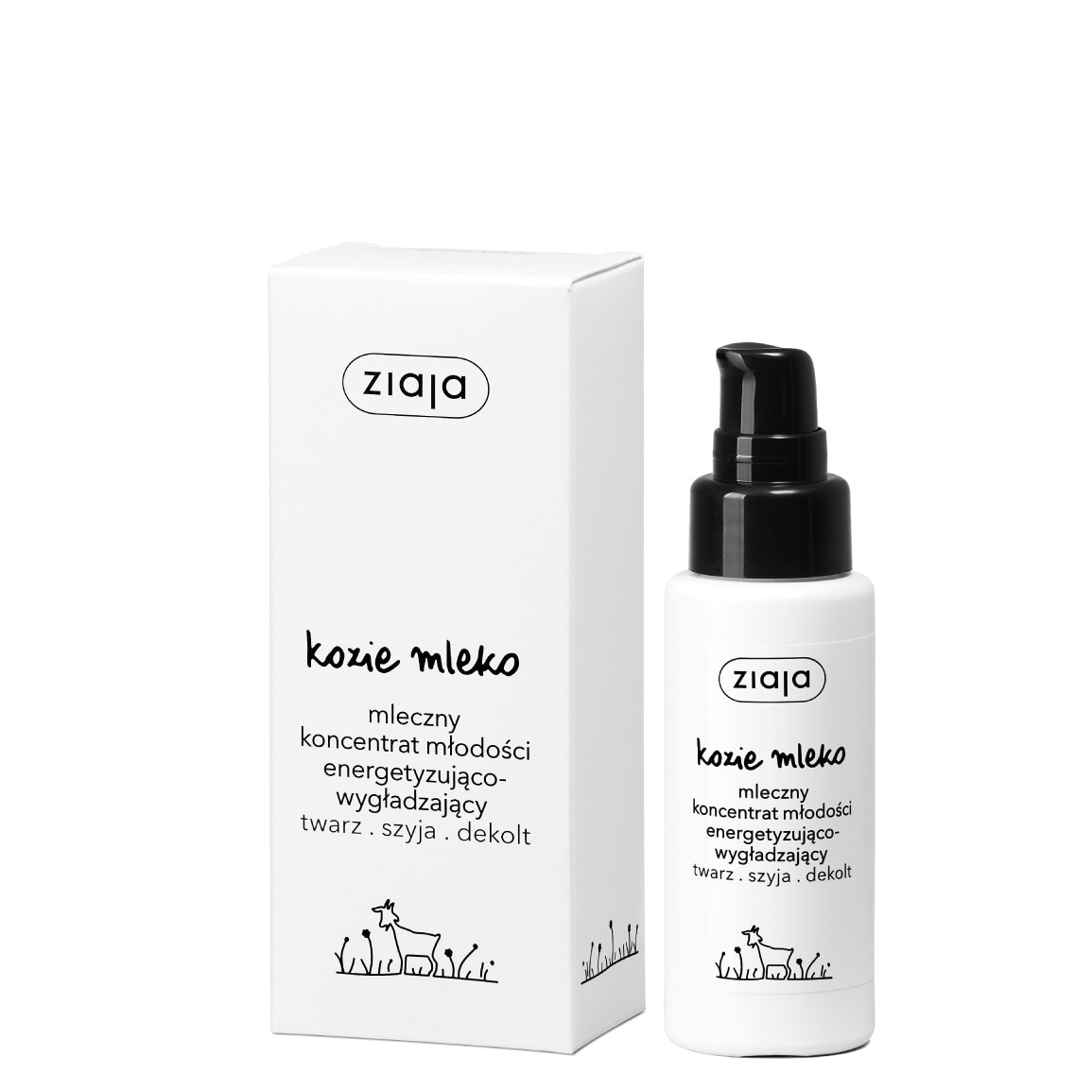 Ser pentru ten, Ziaja, cu lapte de capra, 50 ml