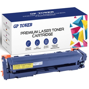 Cartus toner GP Toner, Compatibil cu HP Color Laserjet Pro MFP M281FDW CF542X, 2500 pagini, Galben Cartus toner GP Toner, Compatibil cu HP Color Laserjet Pro MFP M281FDW CF542X, 2500 pagini, Galben