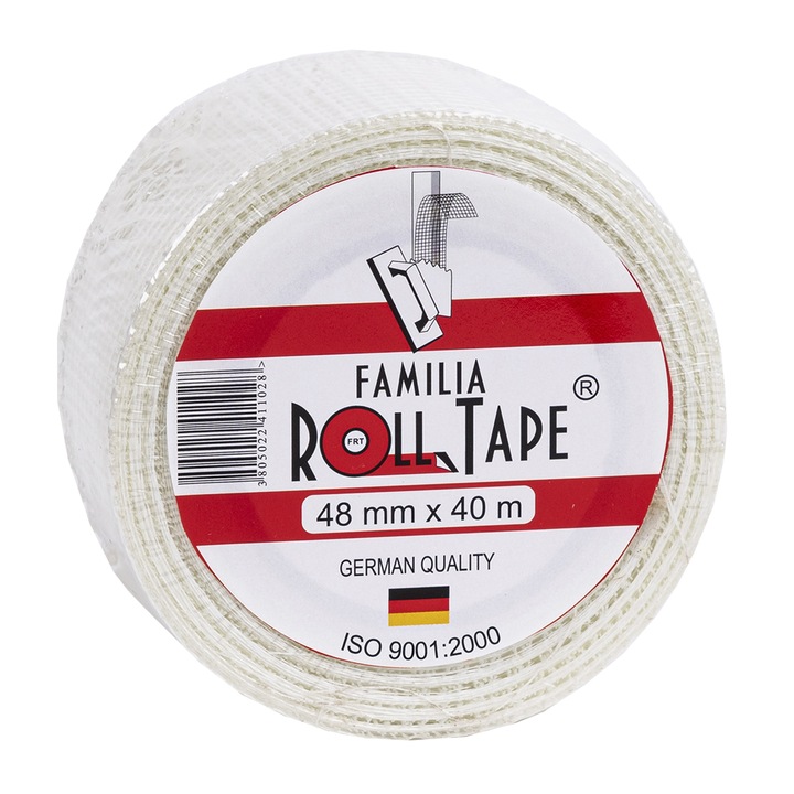 Banda pentru gips-carton, Familia Roll Tape, alb, 48 mm x 40 m