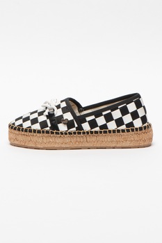 Love Moschino, Espadrile cu detaliu lant Love Moschino, Espadrile cu detaliu lant