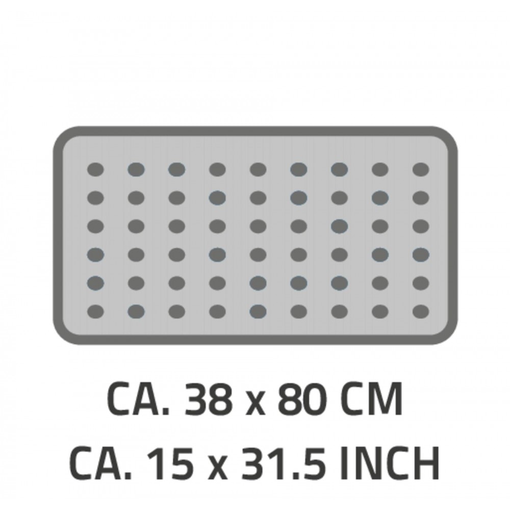 Covoras Antiderapant Pentru Cada, Ridder®, Playa, 38 x 80 cm, Material ...