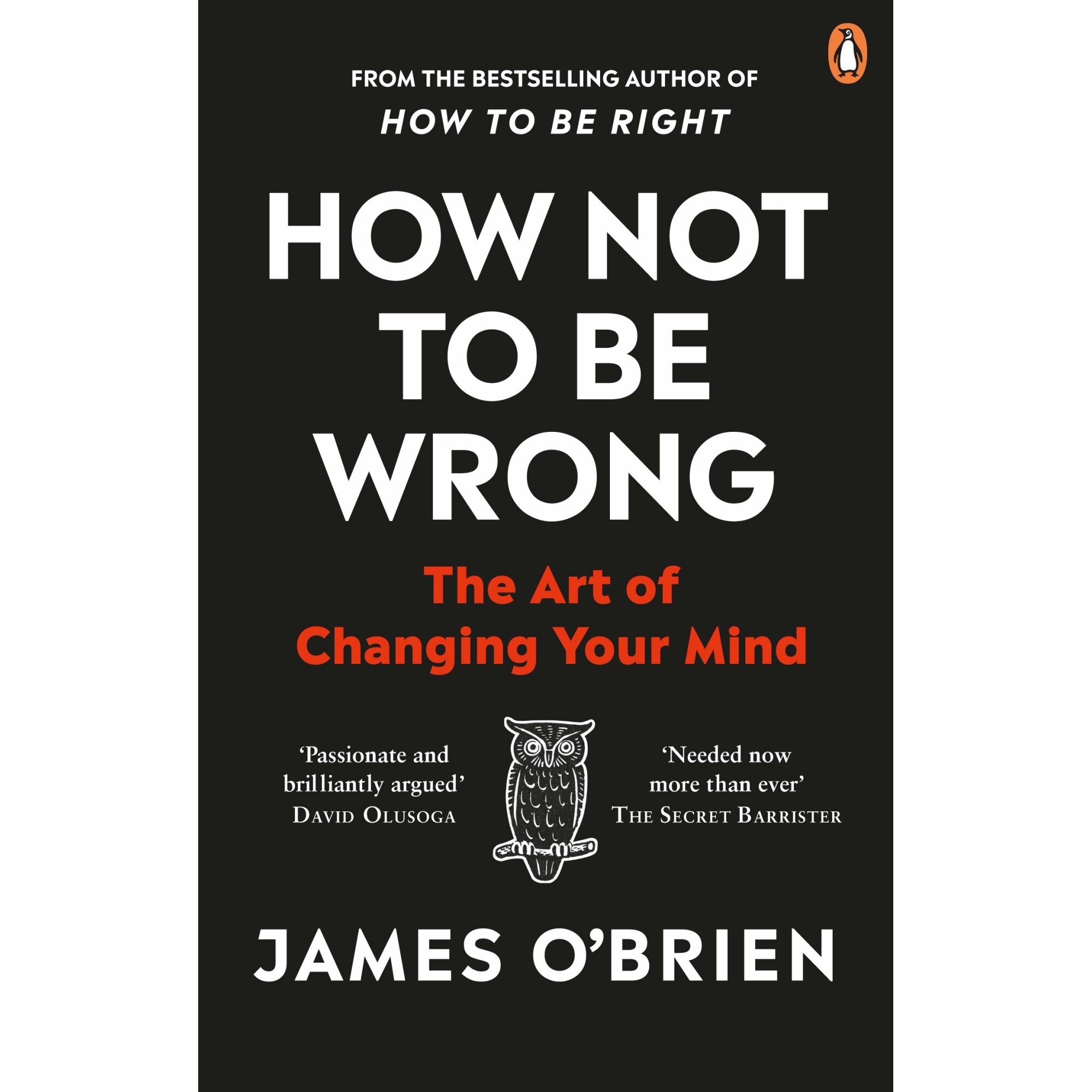 How Not to Be Wrong - James O'Brien, editia 2021
