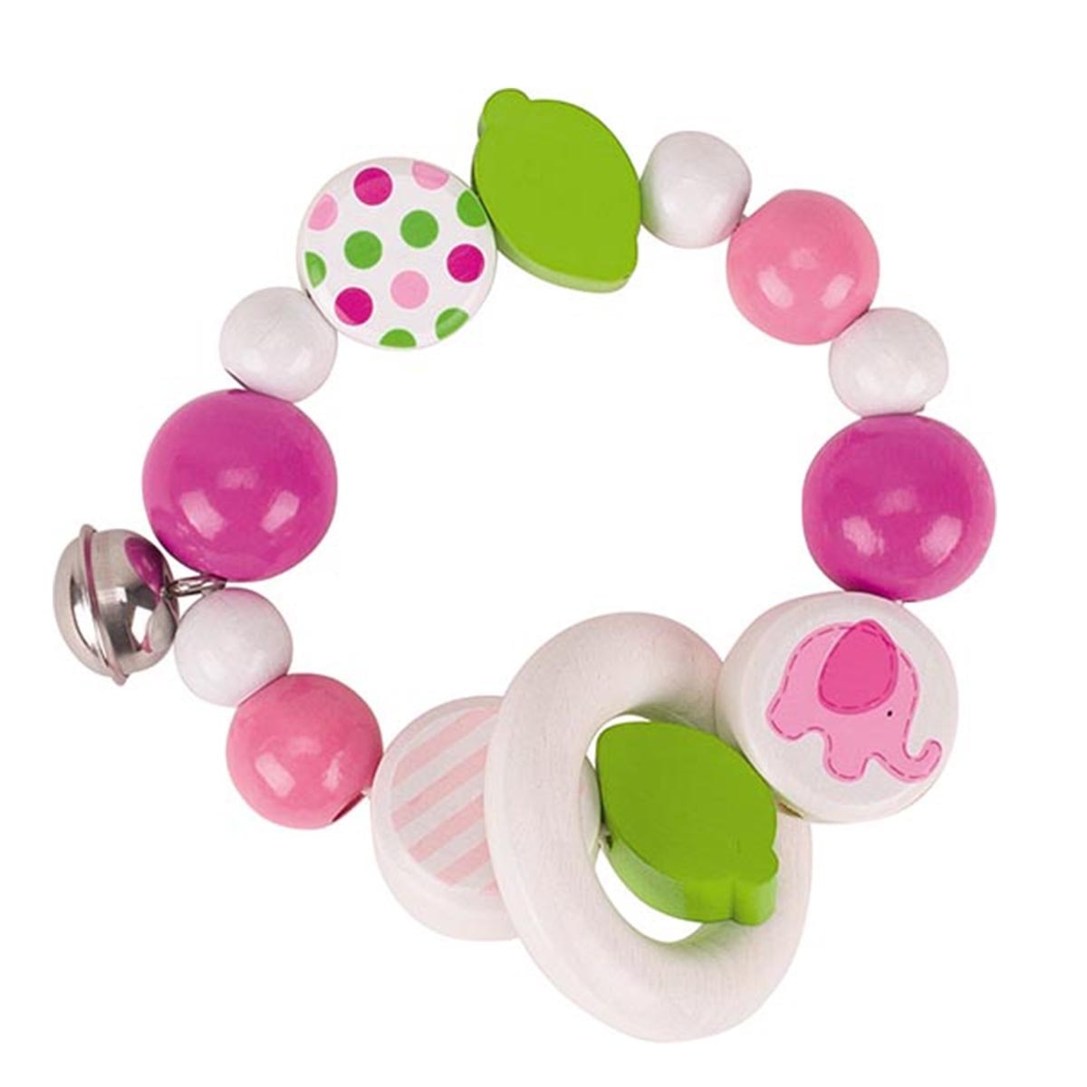 Inel tactil Goki - Pink Elephant