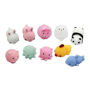 Set 10 Jucarii Senzoriale Zenuk - Squishy Mushy, Anti-stres, Anti-anxietate, Multicolor Set 10 Jucarii Senzoriale Zenuk - Squishy Mushy, Anti-stres, Anti-anxietate, Multicolor