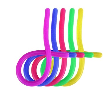 Set 5 Benzi Elastice/Jucarii Senzoriale Antistres, RoveZone®, Stretchy Noodles, 28cm - 3m, Multicolor Set 5 Benzi Elastice/Jucarii Senzoriale Antistres, RoveZone®, Stretchy Noodles, 28cm - 3m, Multicolor