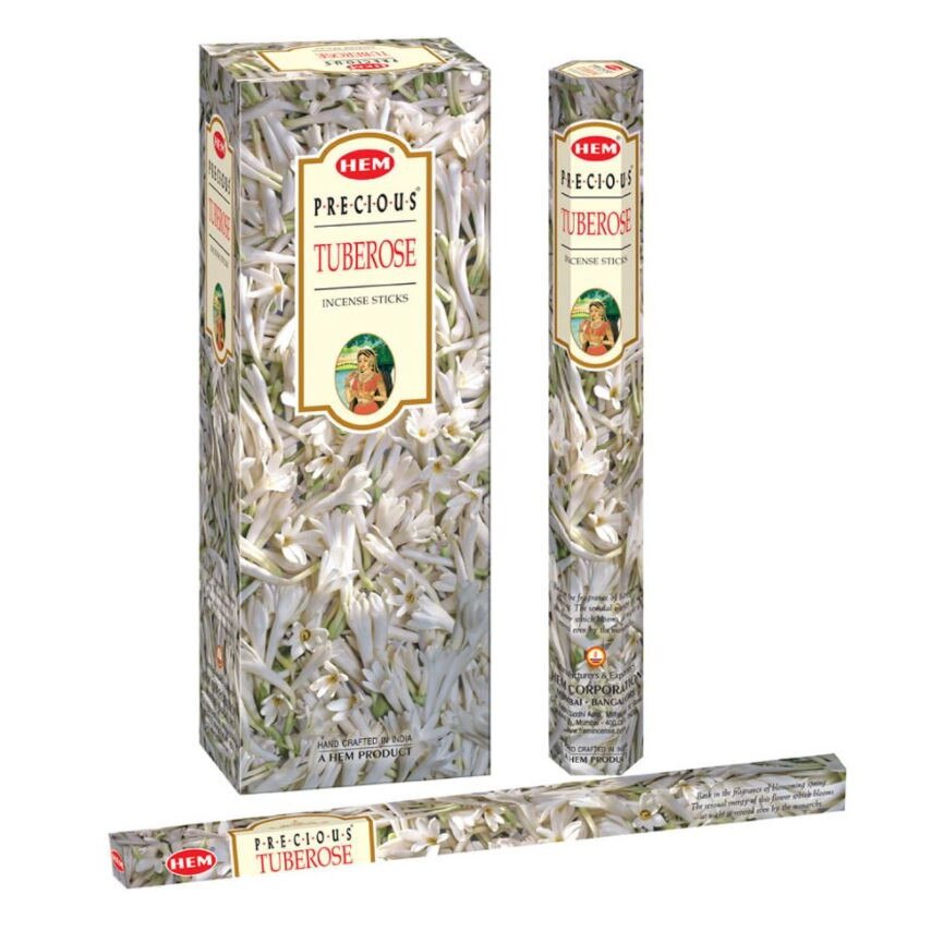 Set 6 bucati - Betisoare parfumate HEM (Tuberose)