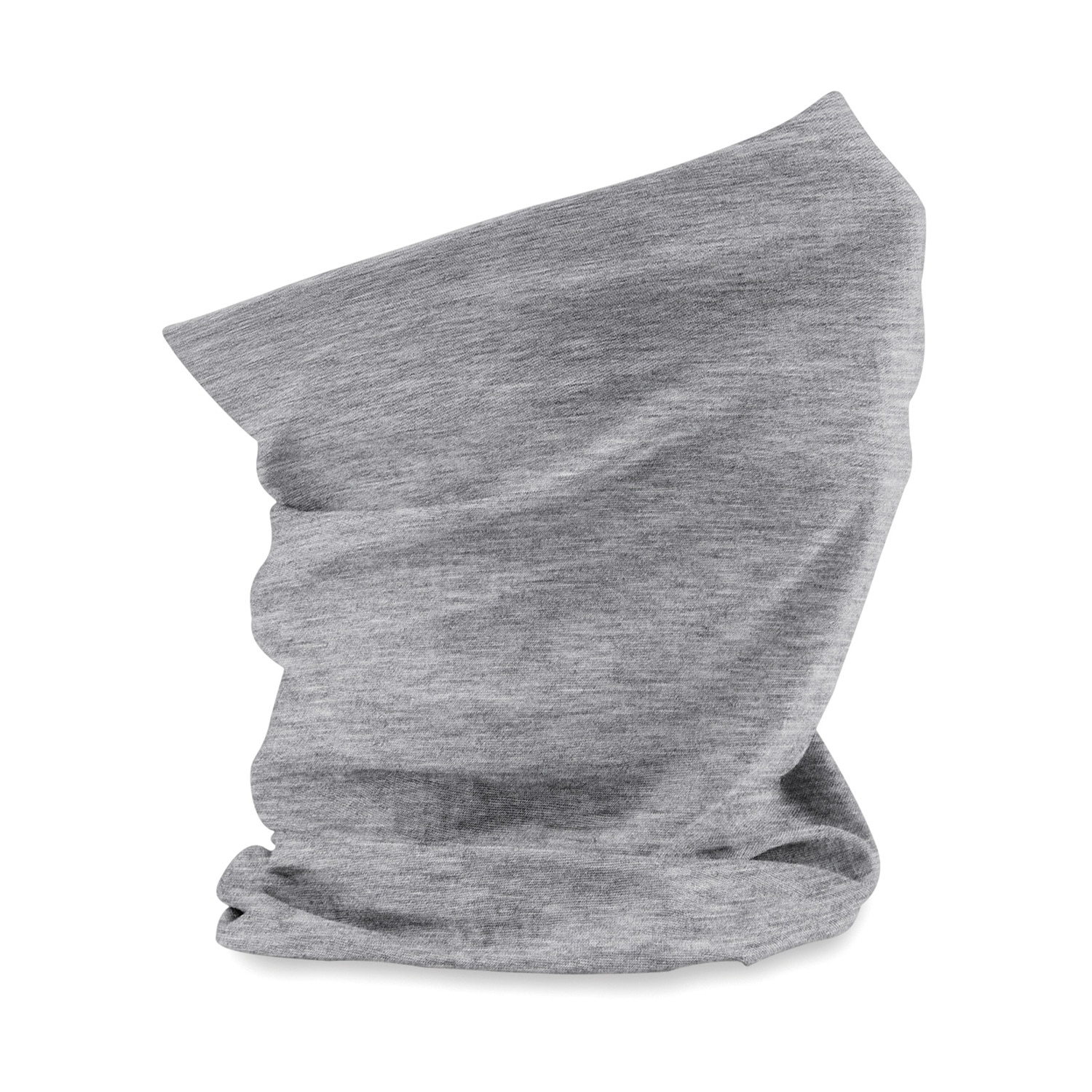 Bandana multifunctionala, Original, unisex, gri, 53/62 cm