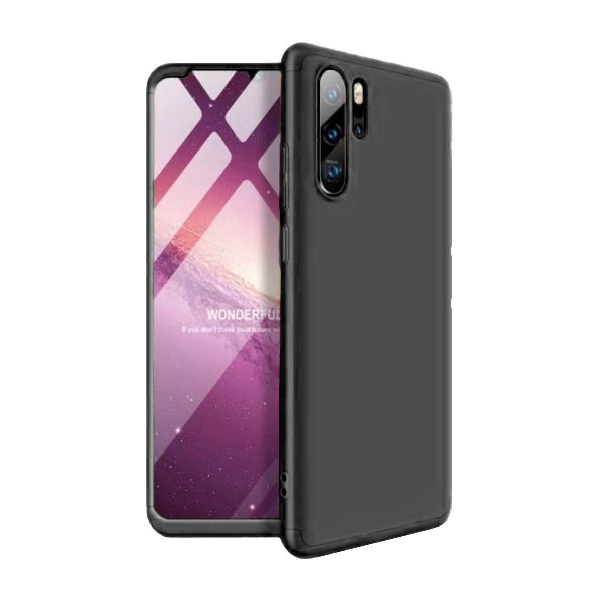 Husa 360 pentru Galaxy Note 10 Plus, Black