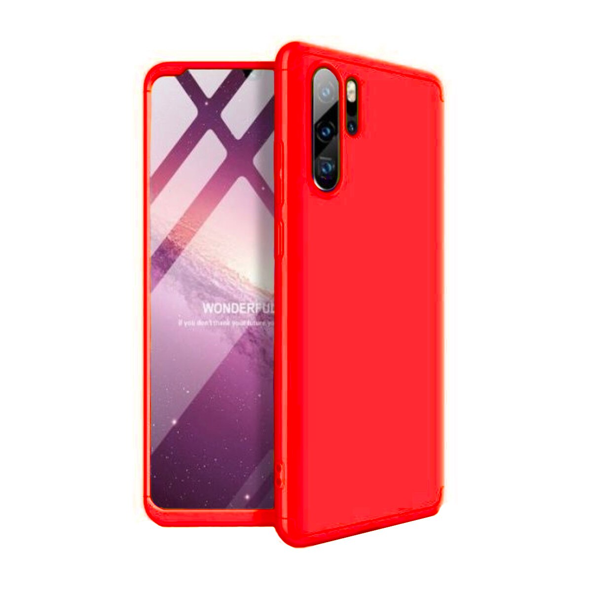 Husa 360 pentru Galaxy Note 10 Plus, Red