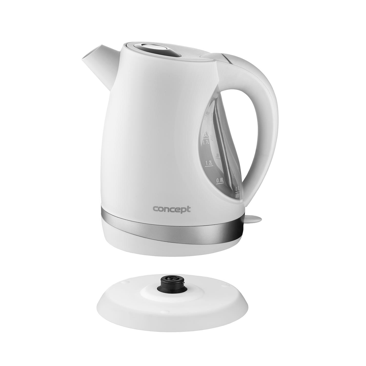Fierbator electric Concept RK2370, 2 L, alb