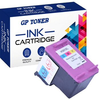 Cartus de cerneala, GP Toner, Compatibil cu HP DeskJet 301 XL/ 1000/ 2510/ 3054/ 2050, 21 ml, Multicolor Cartus de cerneala, GP Toner, Compatibil cu HP DeskJet 301 XL/ 1000/ 2510/ 3054/ 2050, 21 ml, Multicolor